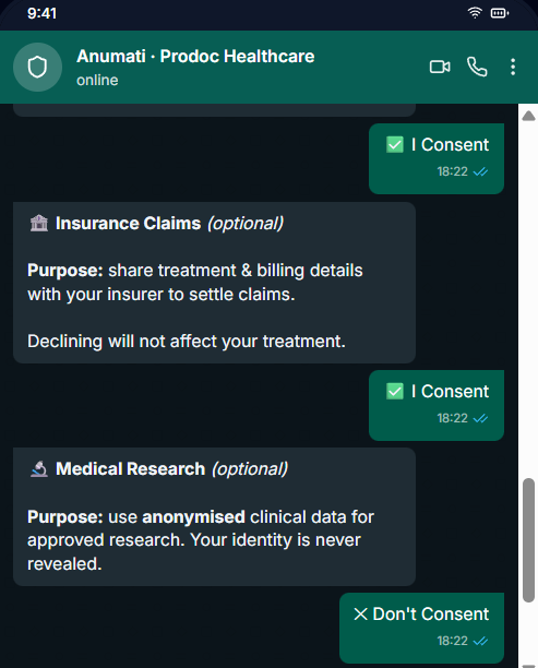 Patient Consent Surface 2